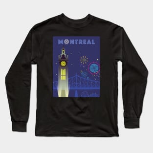 Montreal - Clock Tower Long Sleeve T-Shirt